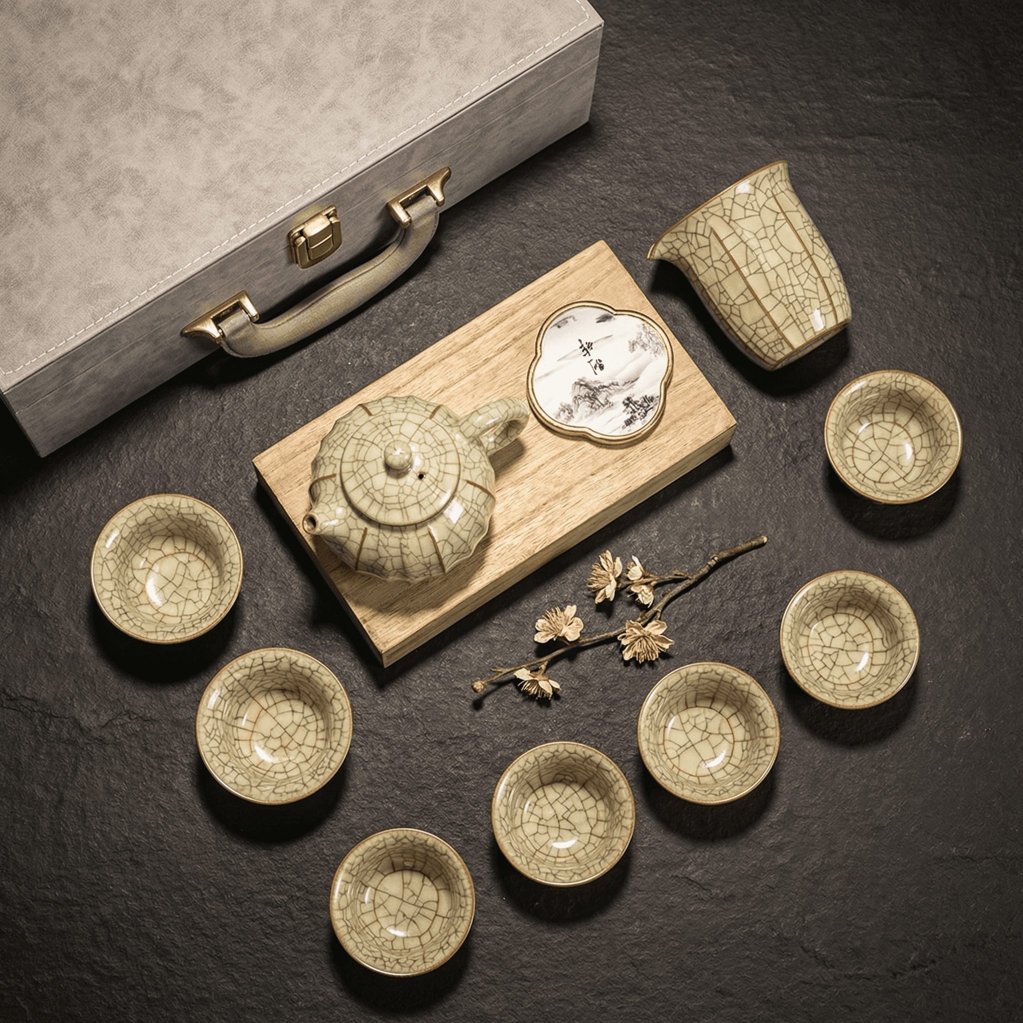 Ge Kiln Crackle Gongfu